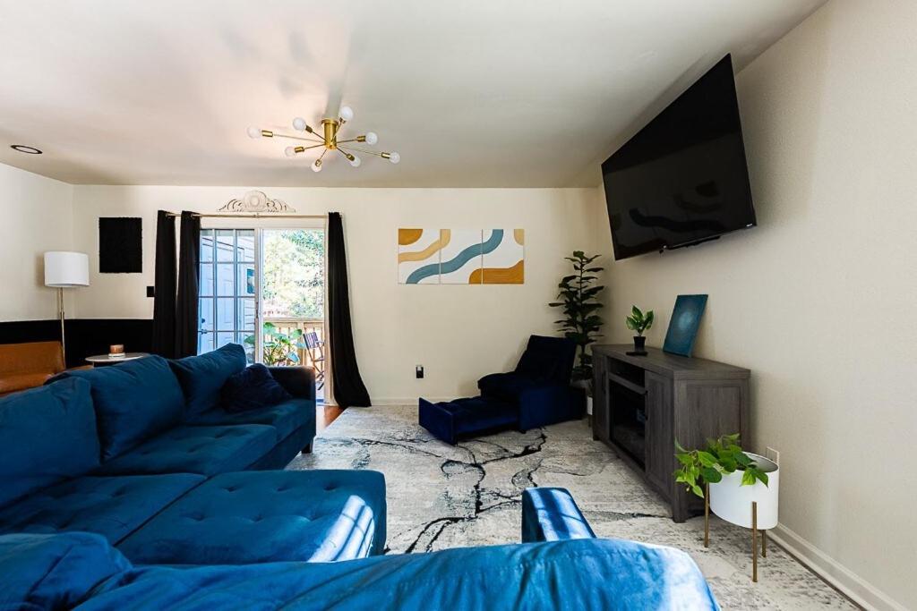 Cozy Townhome Retreat With King Bed Near I-10, Capitol, Fsu & Famu Tallahassee Exterior foto